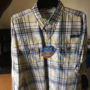 Columbia PFG button down.